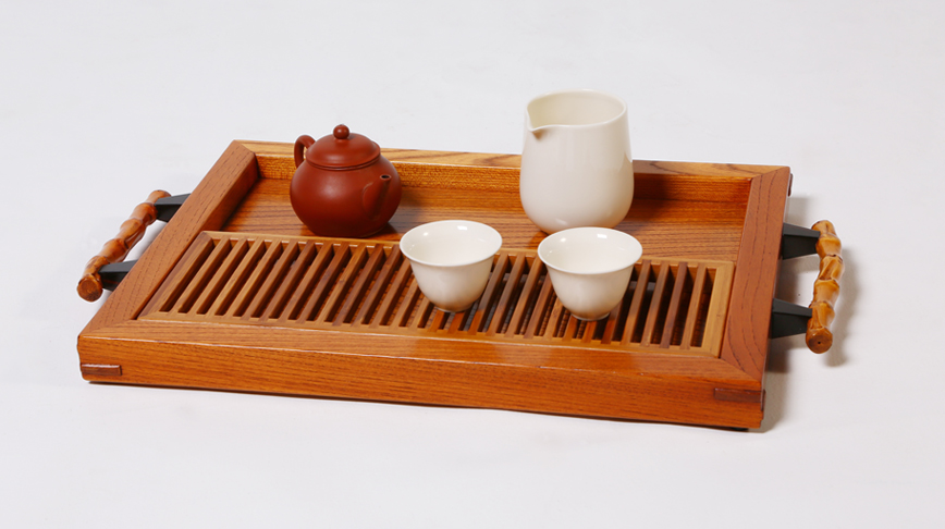 意念生活:台灣櫸木茶盤-